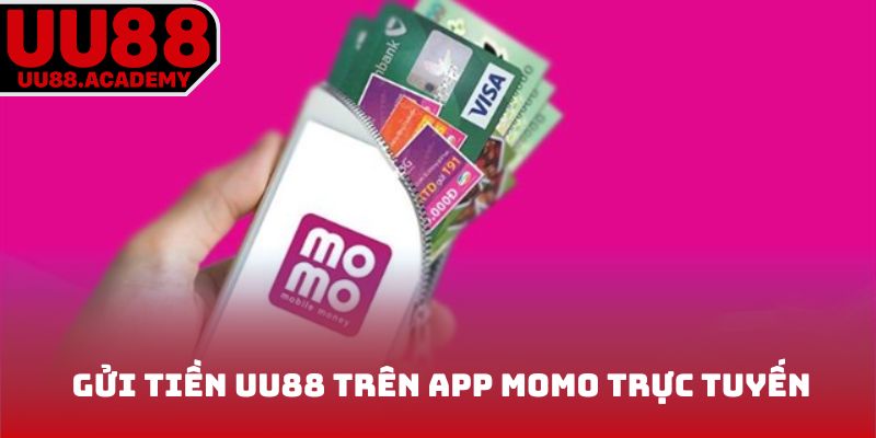 Gửi tiền trên app Momo trực tuyến